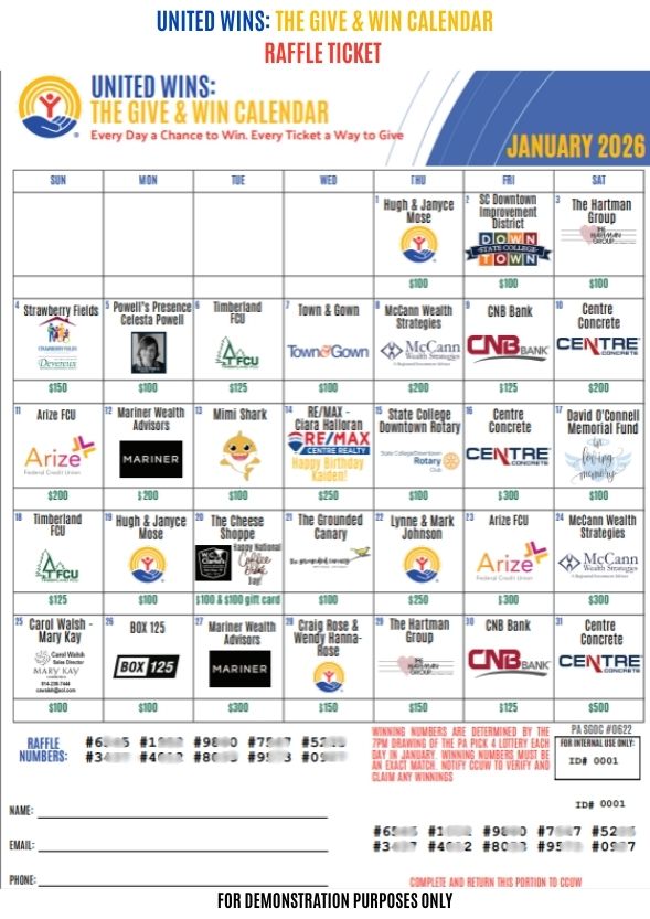 United Wins Raffle Ticket