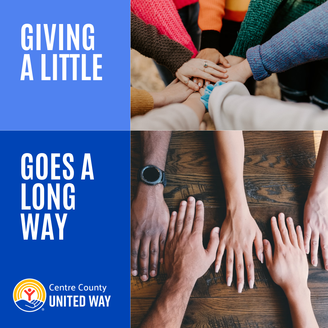 photo of hands lined up together